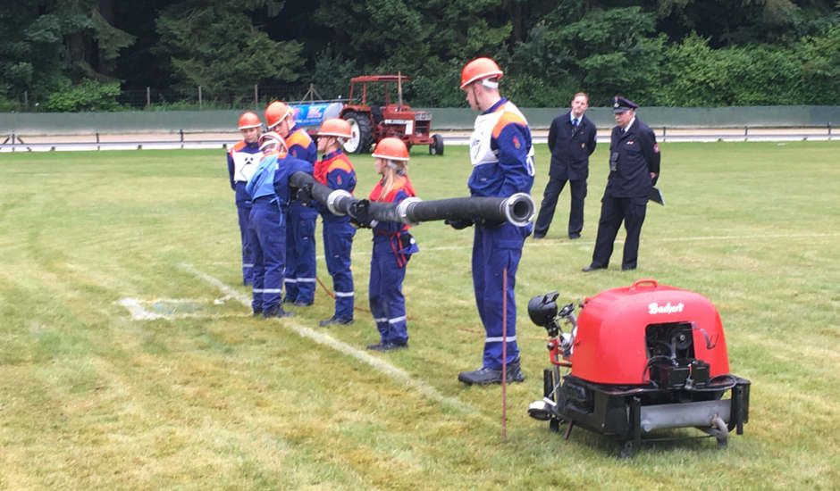 Wettkampfübung der Jugendfeuerwehren