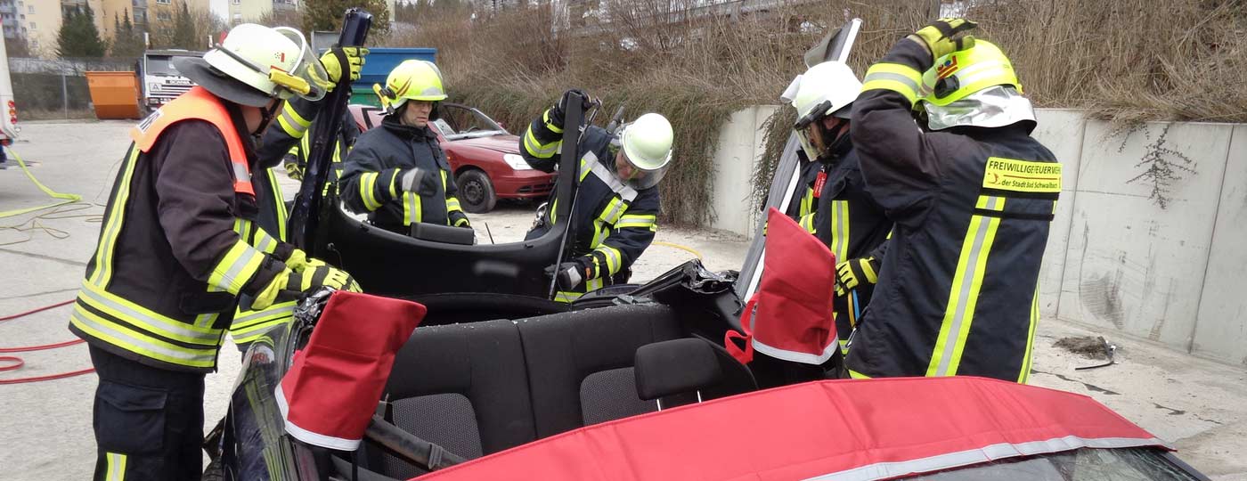 Übungssamstag in Sachen Technische Unfallhilfe