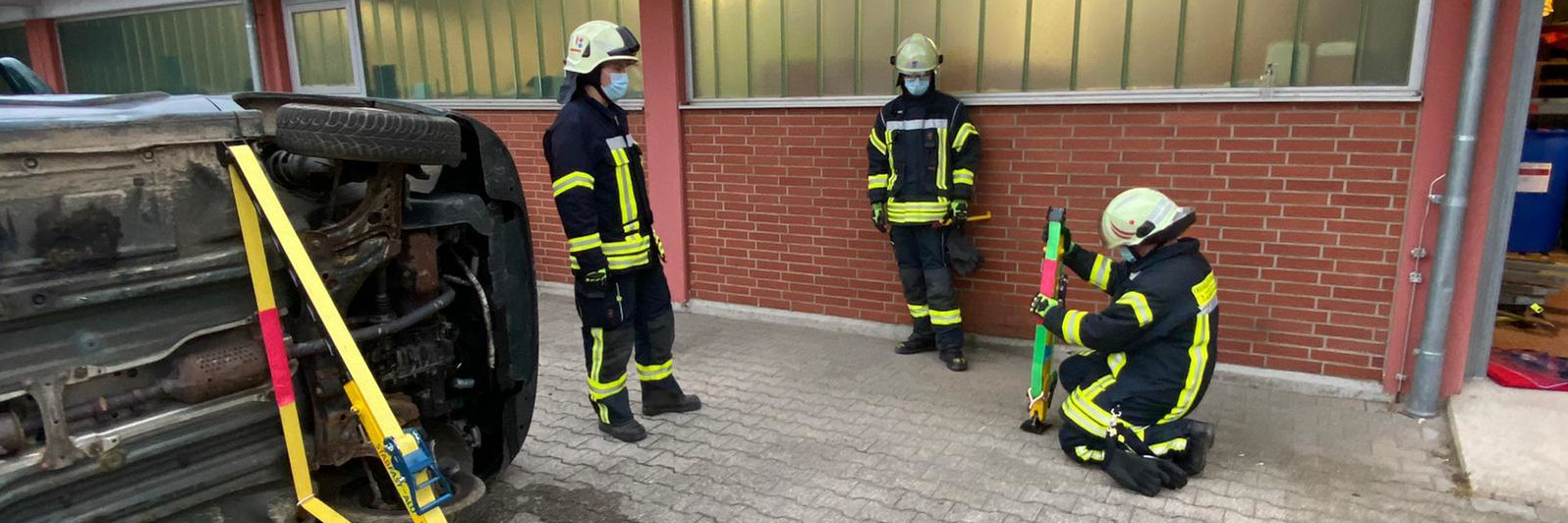 Übungsdienst findet dank Hygienekonzept wieder statt